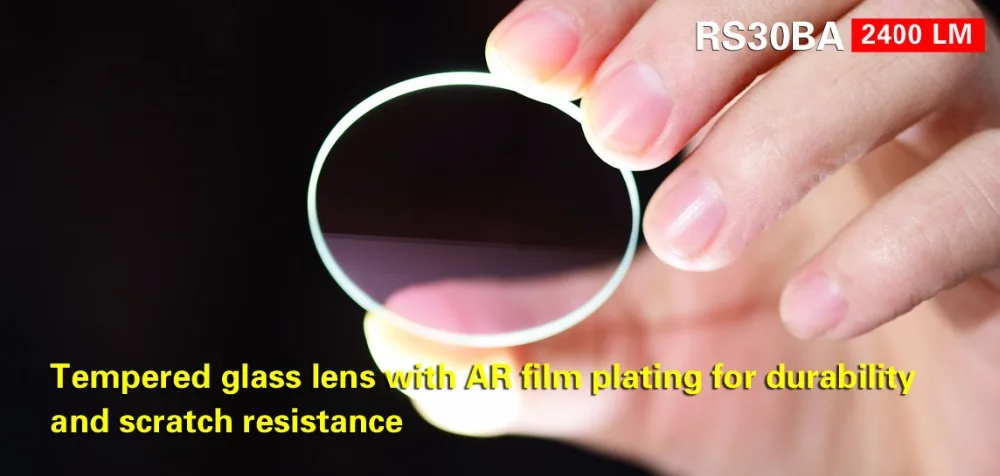 KLARUS RS30BA 2400LM مصباح يدوي LED مدمج وخفيف الوزن برأس مزدوج قابل لإعادة الشحن مصباح يدوي تكتيكي #4