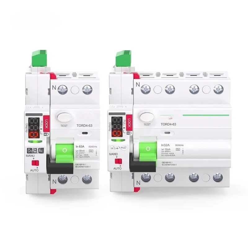 

Type A leakage circuit breaker remote control automatic reclosing with digital display automatic reset
