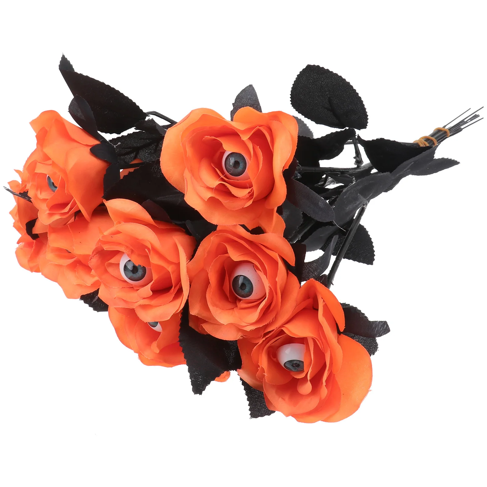 8 قطعة مقلة العين المزيفة للهالوين زهرة الورد زاحف الورد الديكور الدعامة لوازم الحفلات المسكونة دعامة الهالوين #3