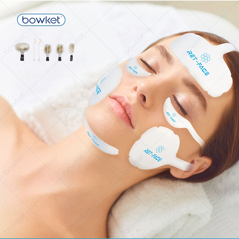 2024 new arrive bowket neck face beauty ems facial lifting device