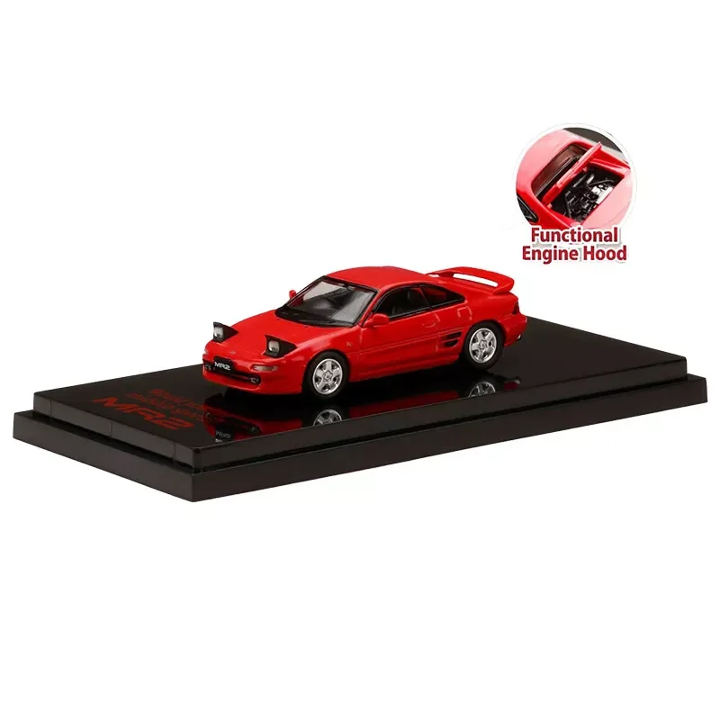 

Hobby Japan 1/64 MR2 SW20 GT-S 1996 Open Headlight Red Diecast Model Diecast Model Car Collection Limited Edition Hobby Toys