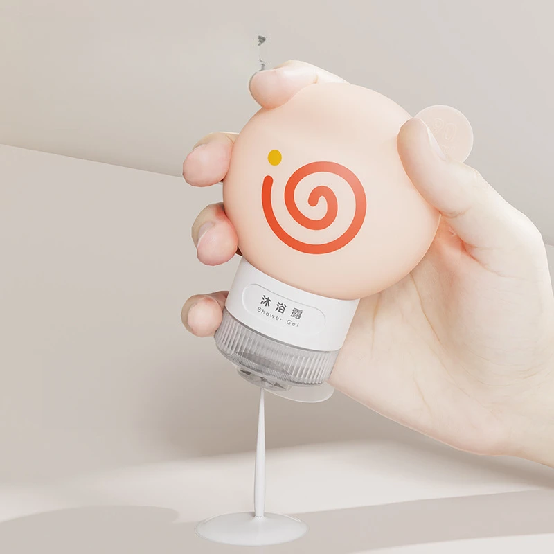 60/90 مللي دونات سيليكون مجموعة الزجاجات القابلة لإعادة الملء الصحافة التعبئة السفر المحمولة مستحضرات التجميل غسول التعبئة زجاجة تخزين صغيرة фalaكون #3