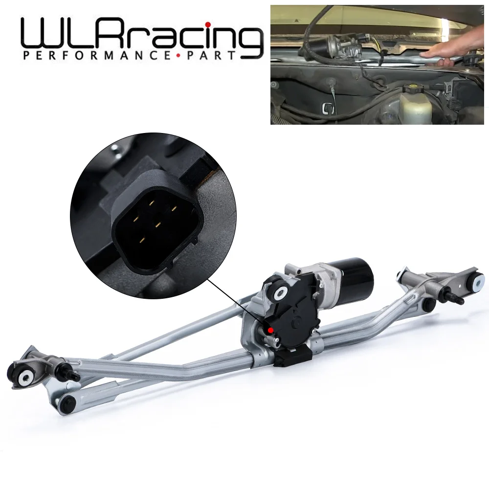 

Windshield Wiper Linkage Front Motor Module Asm Washer Component For 07-14 GM Cadillac Chevy 23328193 WLR-WSS07