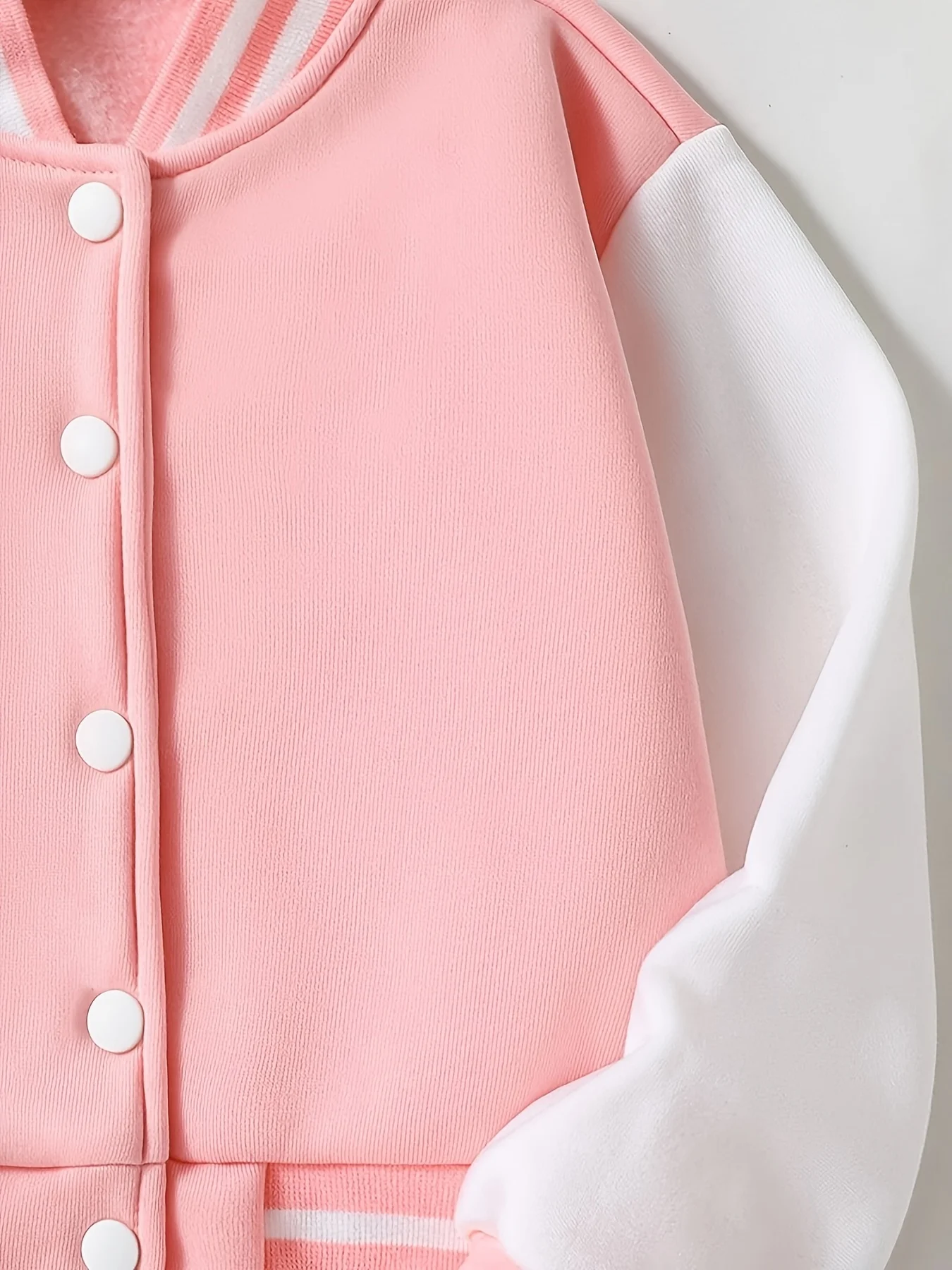 سترة اسكواش للعطلات مكونة من قطعة واحدة للفتيات - طباعة شخصية، قماش مطاطي قصير، ملابس خارجية غير رسمية لحفلات الخريف، مجموعة توين #5