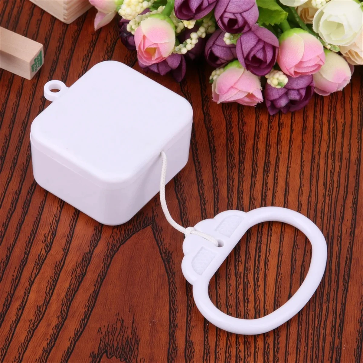 5Pcs Pull String Cord Music Box Waterproof Pull String Music Box with Classic Lullaby Melody Wind Up Music Box