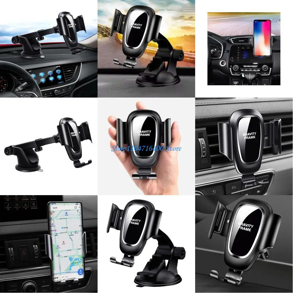 

y1gd Auto Phone Holder SUV Navigation Stand Air Vent Clip Mount Stand Support
