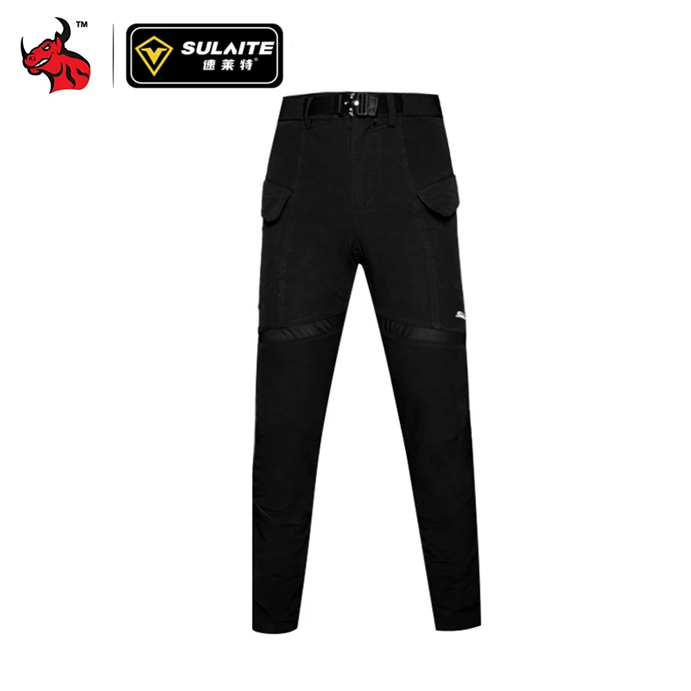 

Breathable Motorcycle Pants Lightweight Quick Drying Motorbike Pants CE level-2 Protective Gear Motocross Riding Trouser Unisex