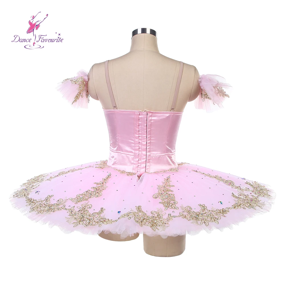 B25008 Różowy Profesjonalny Tutu Szyty na Miarę Baletowy Tutu Wariacja Śpiącej Królewny