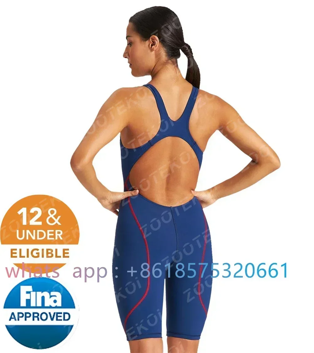 Women's Powerskin St 2.0 Open Back Tech Suit Swimsuit Jumpsuit One-piece Pro Functional Training Swimsuit Bodysuit 2026