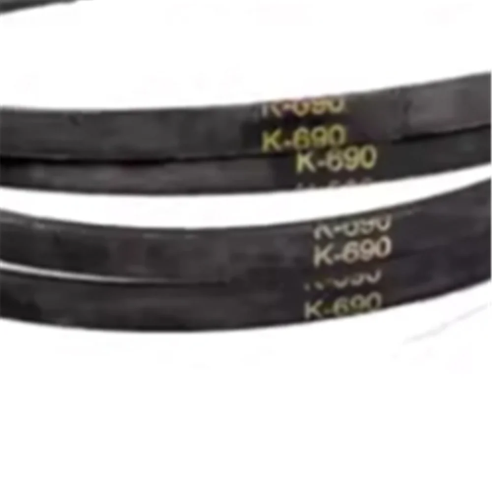 4Pcs V belt Triangle belt K-660 K-478 K-690 K-26 K-19 K-462 K-630