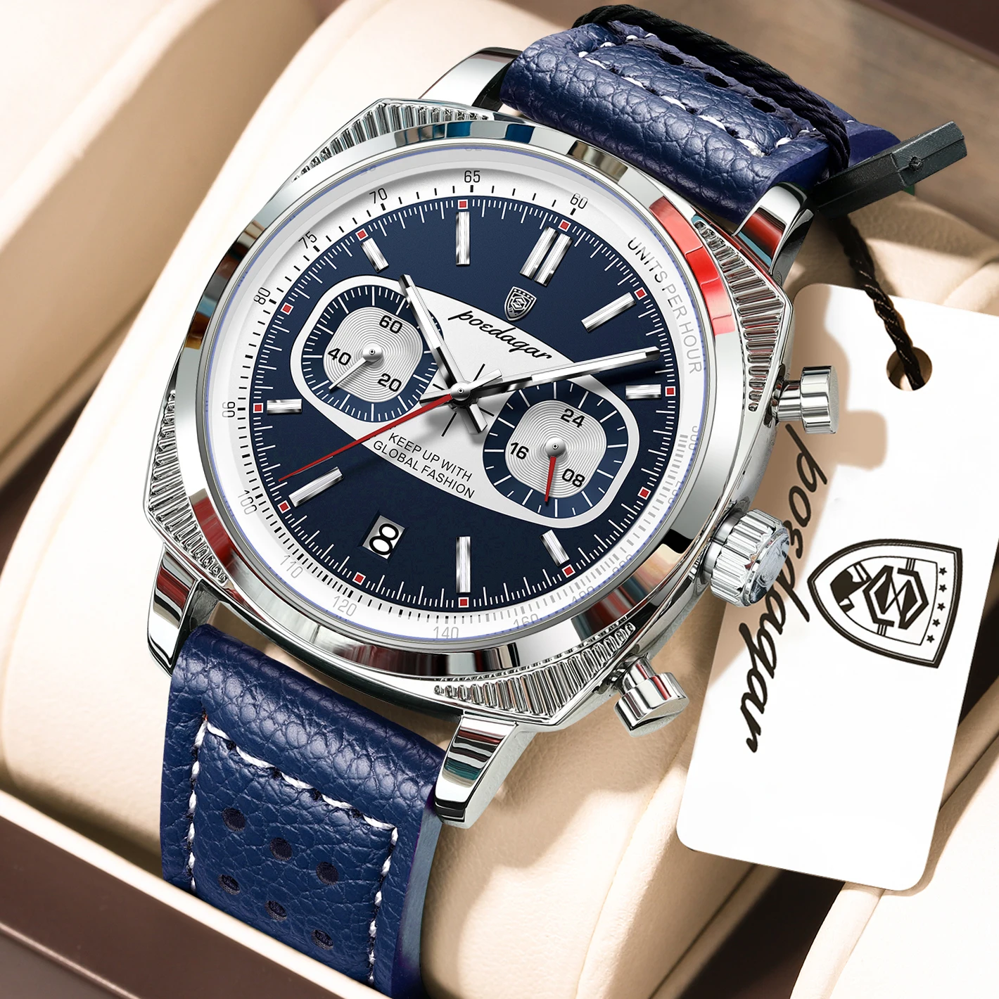 Men's Business Waterproof Chronograph Watch