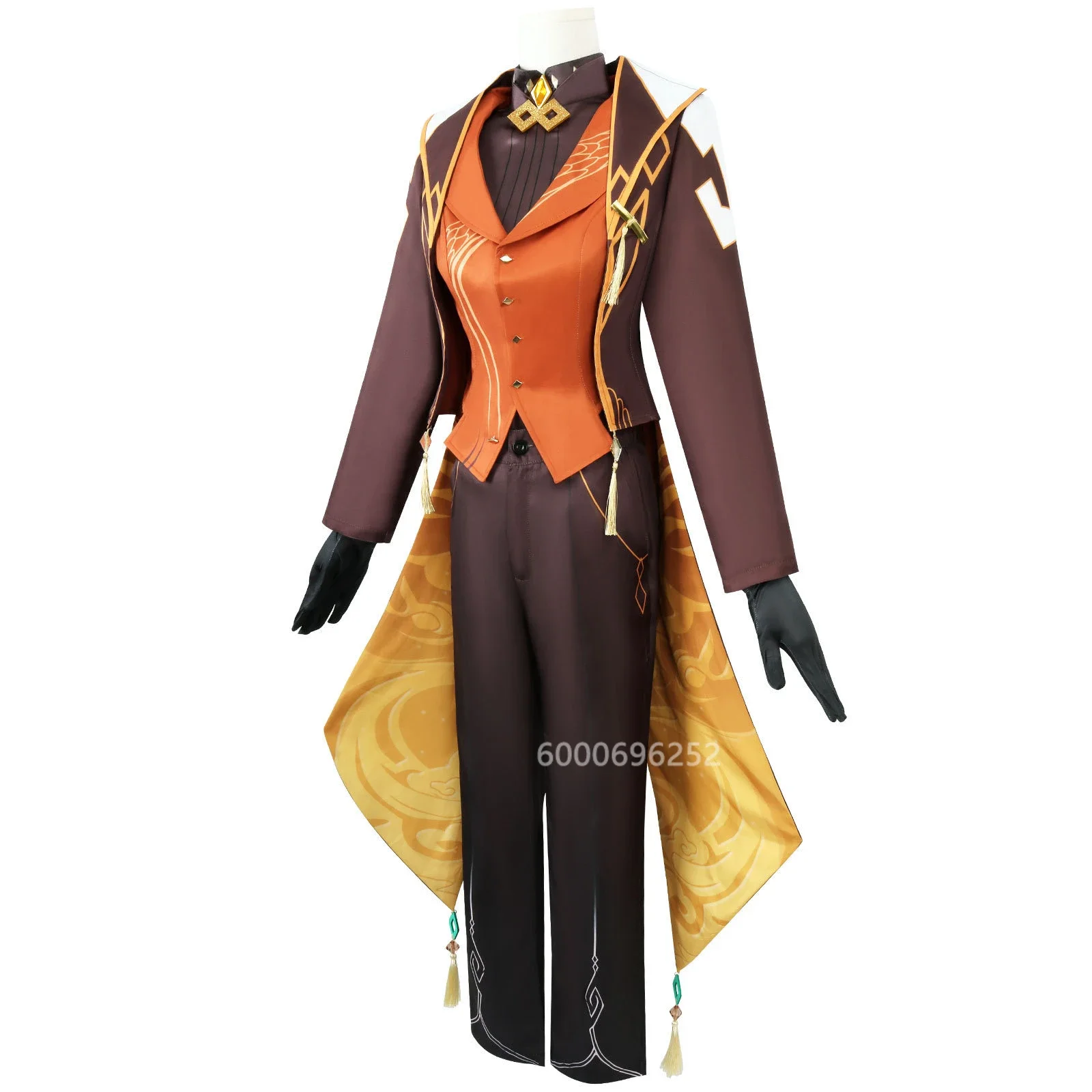 Genshin Impact Zhongli Cosplay Costume Symphony Concert Outfit Anime Comic Con Carnival Halloween Party Uniform New Arrival