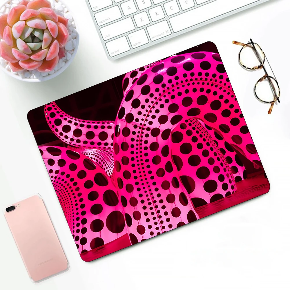 Yayoi Kusama Art Gaming Mouse Pad XS Small Mousepad For PC Gamer Desktop Decoration Office Mouse Mat Deskmat Rug