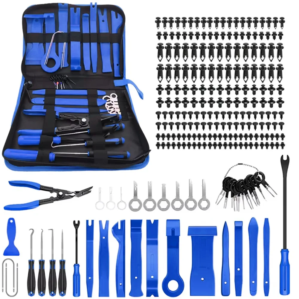 5/11/41/231PCS Auto Fastener Clips Disassembly Repair Trim Removal Tools Car Clips Puller Panel Tools For Auto Trim Puller Set