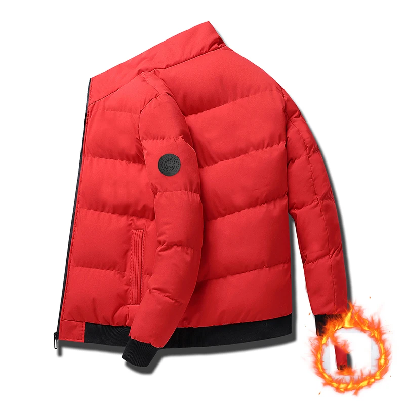 معطف الخريف سترة الذكور الشتاء الرجال سترة واقية الموضة سترة الشارع الشهير معطف يندبروف عادية الدافئة Hombre جديد في الهواء الطلق #3