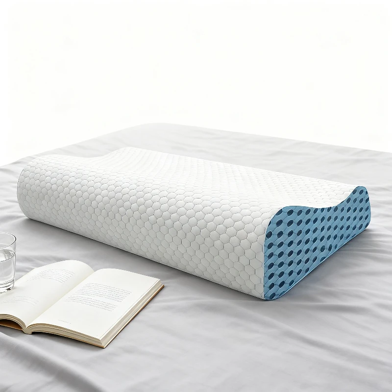 وسادة ذاكرة للعناية بالرقبة، ارتفاع مزدوج لتفضيلات النوم المختلفة، عيد الميلاد، هدية عيد الشكر