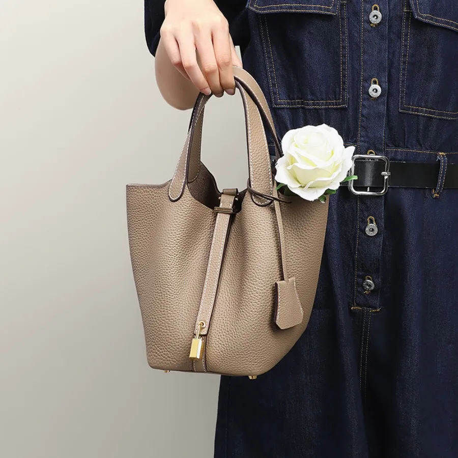 

Женская сумка-корзина для овощей, женская сумка-ведро, высококачественная изысканная универсальная сумка