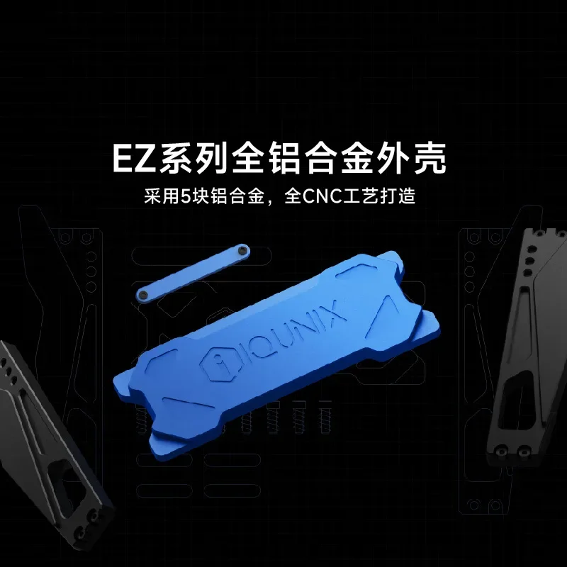 IQUNIX EZ63/EZ60 Keyboard Magnetic Swicth Aluminium Alloy Wired Custom RGB Gaming Keyboard for Desktop Accessories Gifts