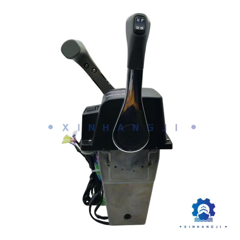 67200-93J15 Dual Lever Console Top Mount Remote Control Box  For Suzuki Outboard Engine DF25 To DF200 DF250