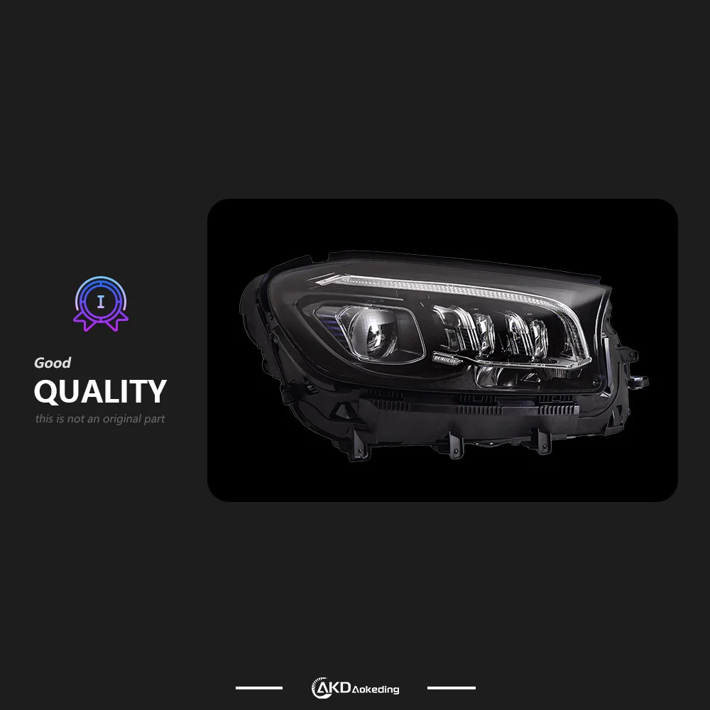 AKD Car Styling for Benz GLS X167 Class headlights 2020-2024 LED Headlight Dynamic Signal Animation DRL matrix Auto Accessories