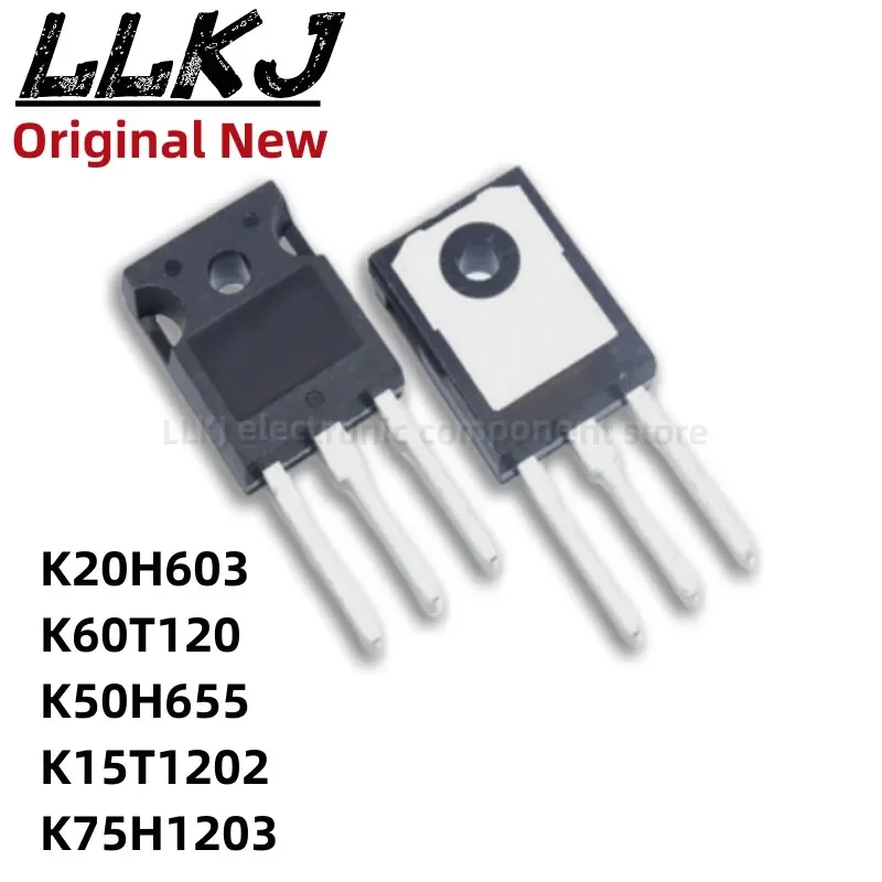 1pcs K20H603 IKW20N60H3 K60T120 IKW60N120T K50H655 IKW50N65H5 IKW15N120T2 K15T1202 K75H1203 IKW75N120H3 TO247 MOS FET TO-247