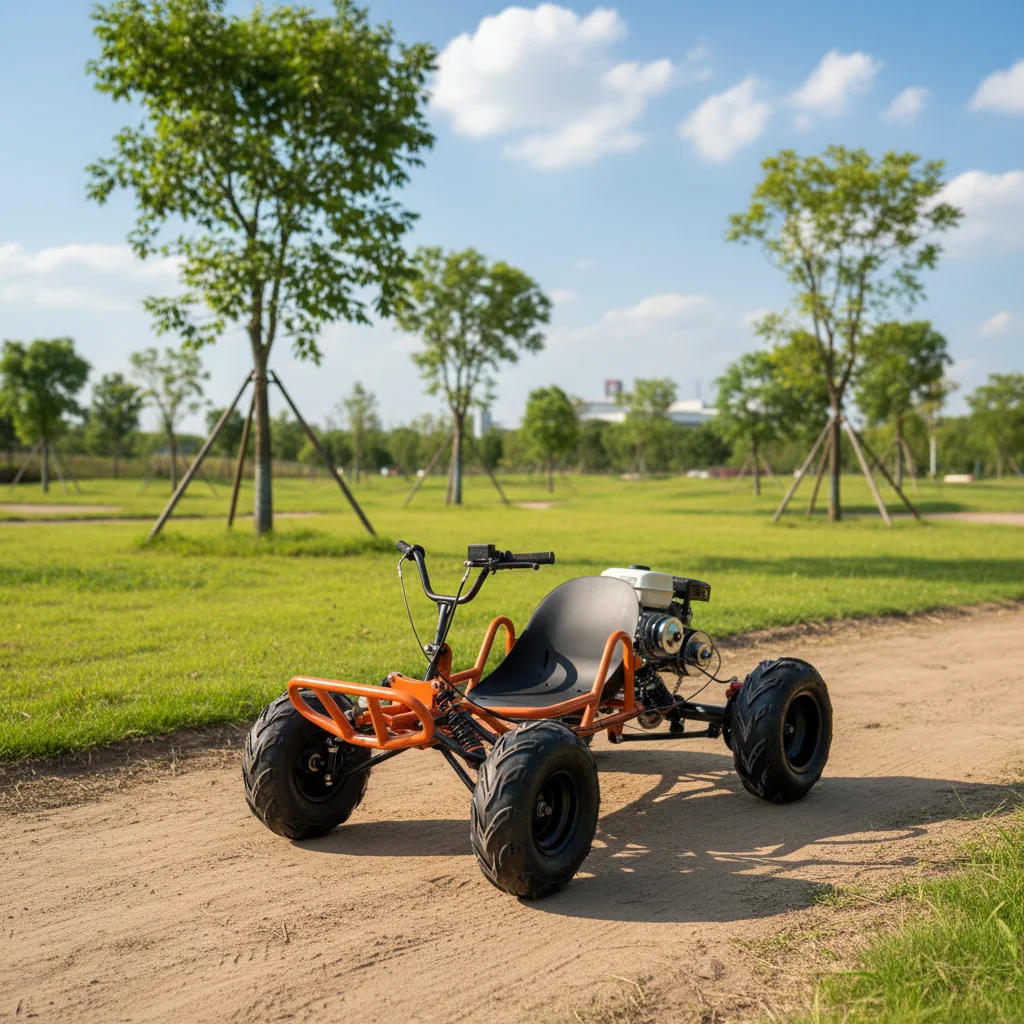 212cc 4-Stroke Gas Powered Go- - огляд і ціна Outdoor Power Wheels