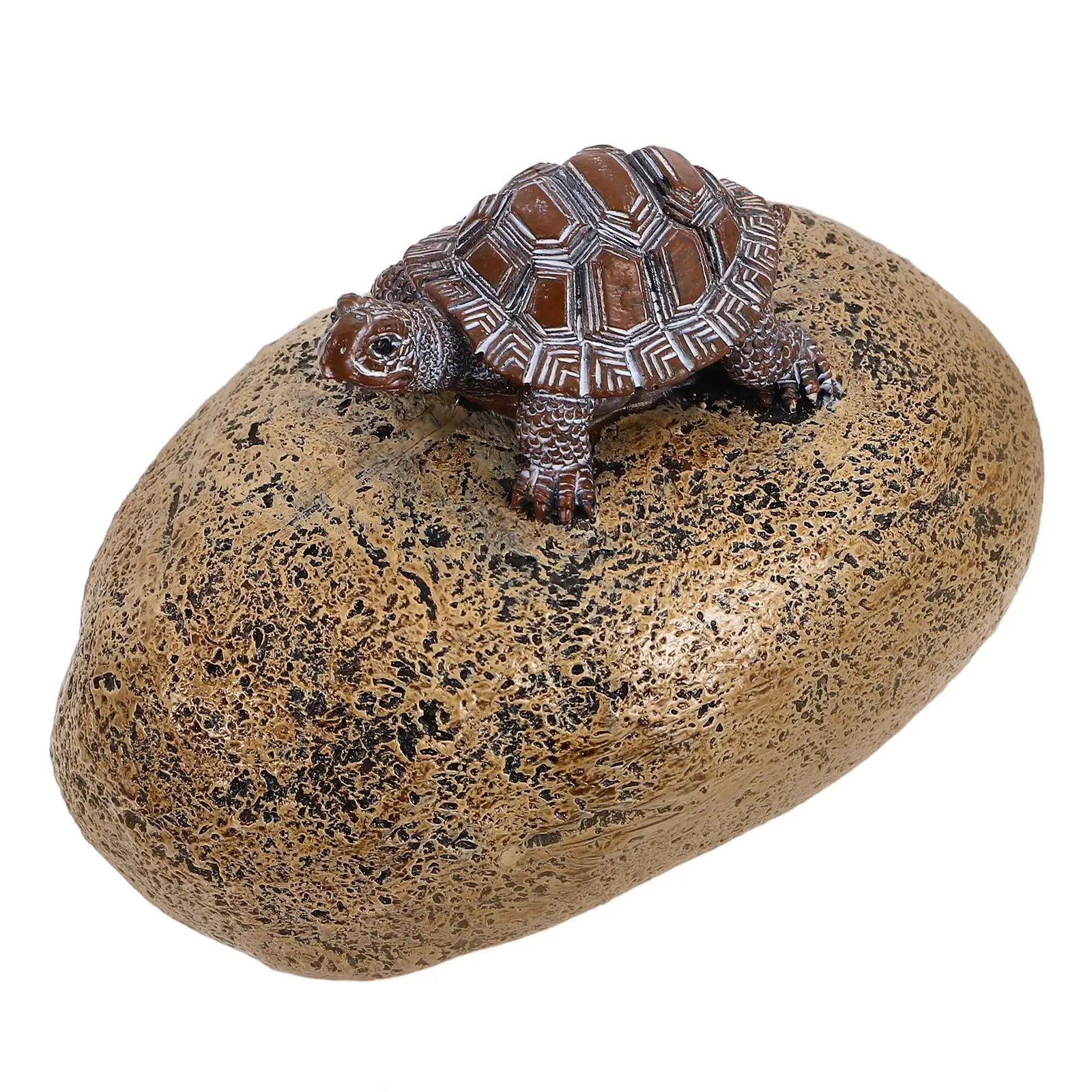 

Turtle Holder Resin Outdoor Faux Stone Key Hider Garden Outdoor Key Hider Statue Decor Yard Saver Box