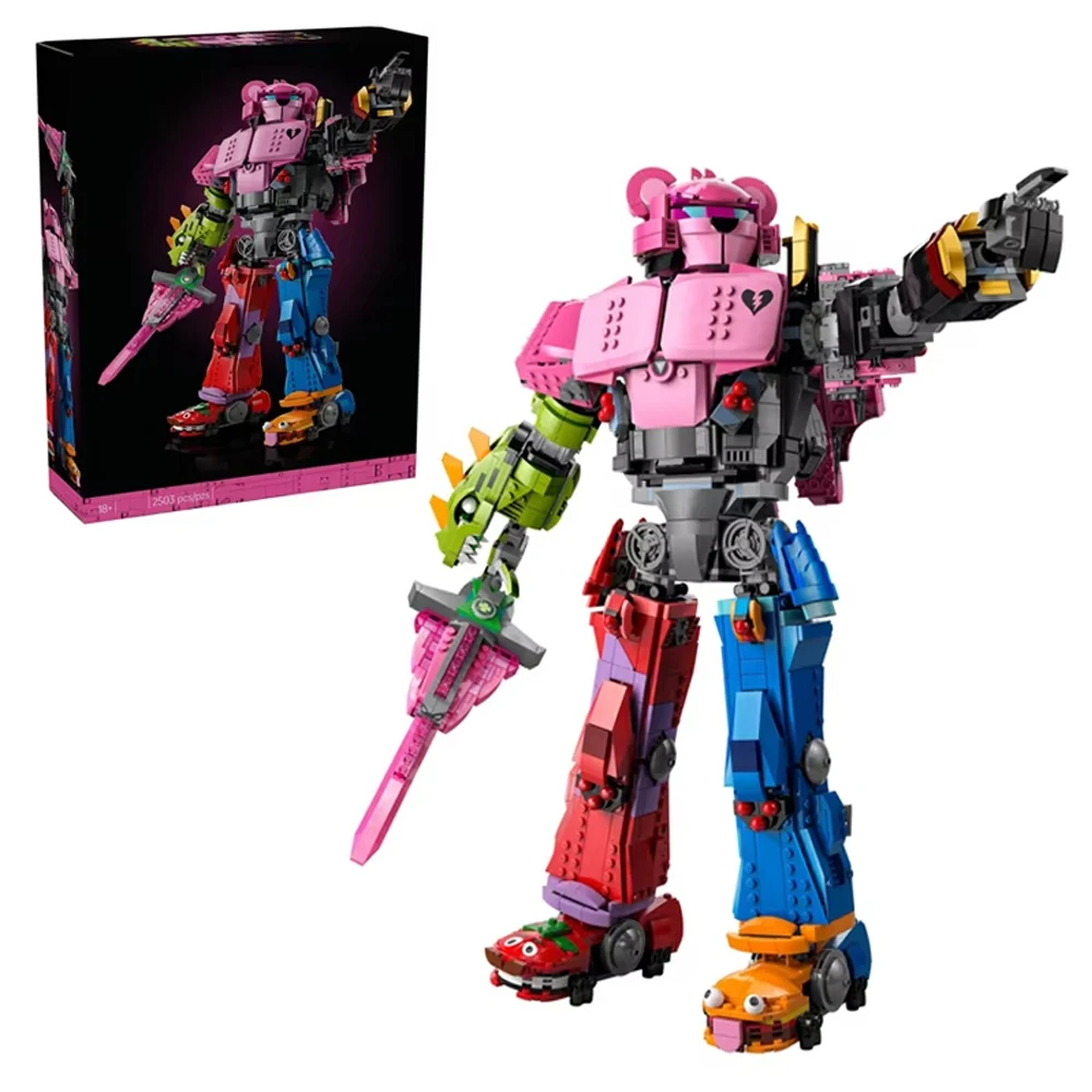 

2025 new creative series 2503pcs Mecha Warrior Mecha leader model building blocks boy puzzle assembling toys birthday gifts