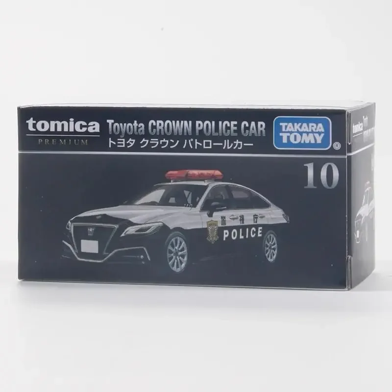 TAKARA TOMY Tomica Premium TP10 Toyota Crown Police Car 1/69 Alloy Cars Toys Motor Vehicle Diecast Metal Model Gift for Children