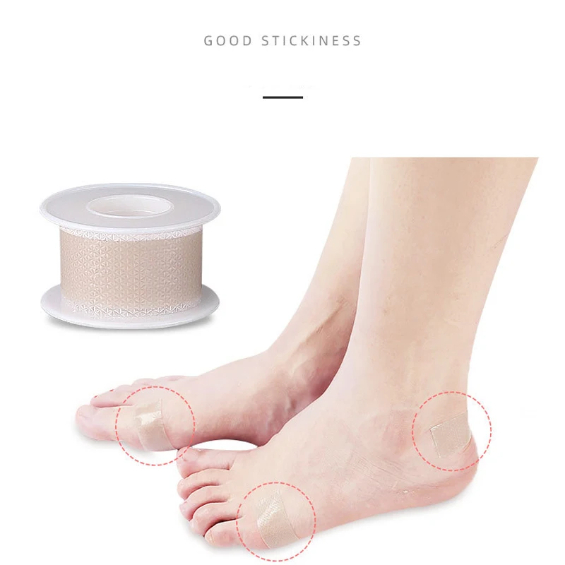 1M Heel Sticker Patch Adhesive Hydrocolloid Gel Blister Waterproof Anti-Wear Foot Care Tape Wear-resistant Shoes Patch