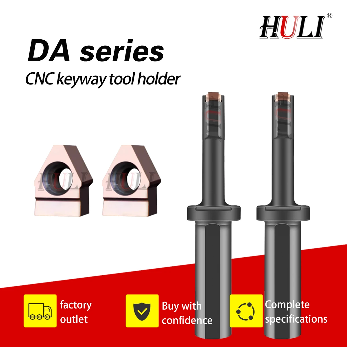 DW Series CNC Lathe Keyway Turning Toolss Milling Cutter DW-2 2mm/DW-14(7.5) 14mm Keyway Blade DA2-3-40L-13.5F-C25/DA2-3-15F-C12