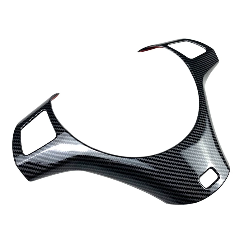 For BMW 3 Series 330i 2005 325i 2006 330d Copte 355i 6MT 2010 335i 335is Coupe 2011 Car ABS Steering Wheel Decoration Frame Trim