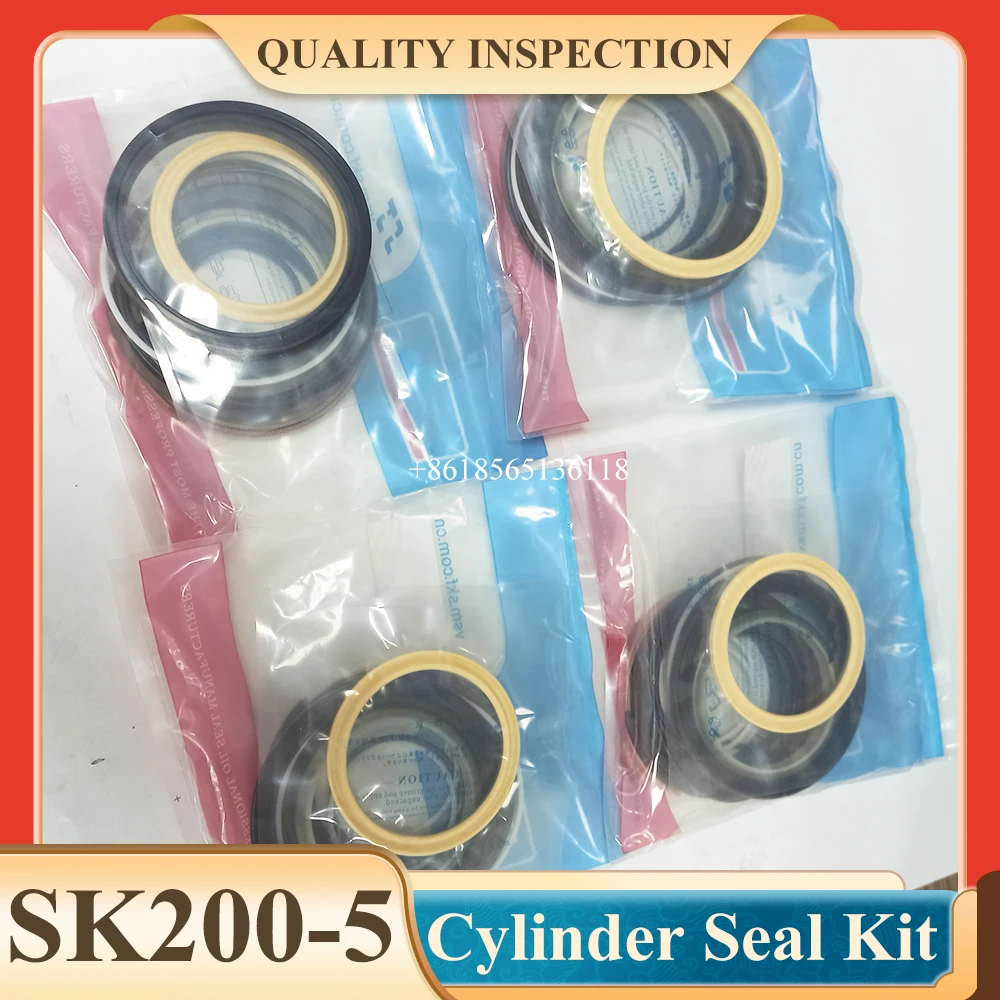 SK200-5 Hydraulic Boom/Arm/Bucket Excavator Cylinder Seal Kit for Excavator