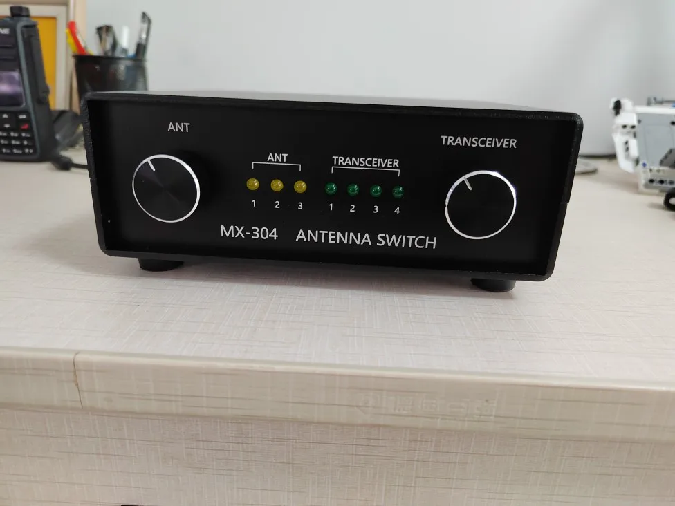 AISANRAY New MX-304 Antenna Switch SDR Transceiver Switch for Three Antennas and Four Transceivers Switcher