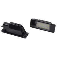 2Pcs For Peugeot 106 1007 207 307 308 406 407 508 607 Citroen Berlingo C2 C3 C4 C5 C6 C8 White LED License Number light lamp