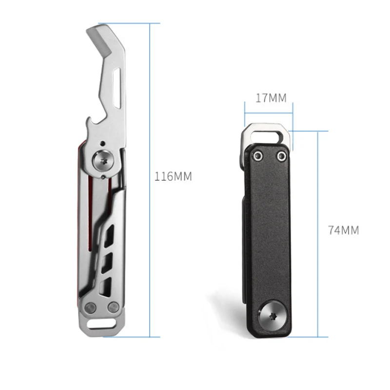 Portable Multifunctional Knife Stainless Open Express Parcel Strap Cutter Emergency Survival Tool,Carry-on Unpacking Box Opener