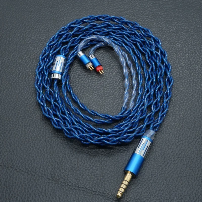 XINHS G11 Blue Fairy 4-core Gold Plated Pure Silver HIFI Earphone Upgrade Cable