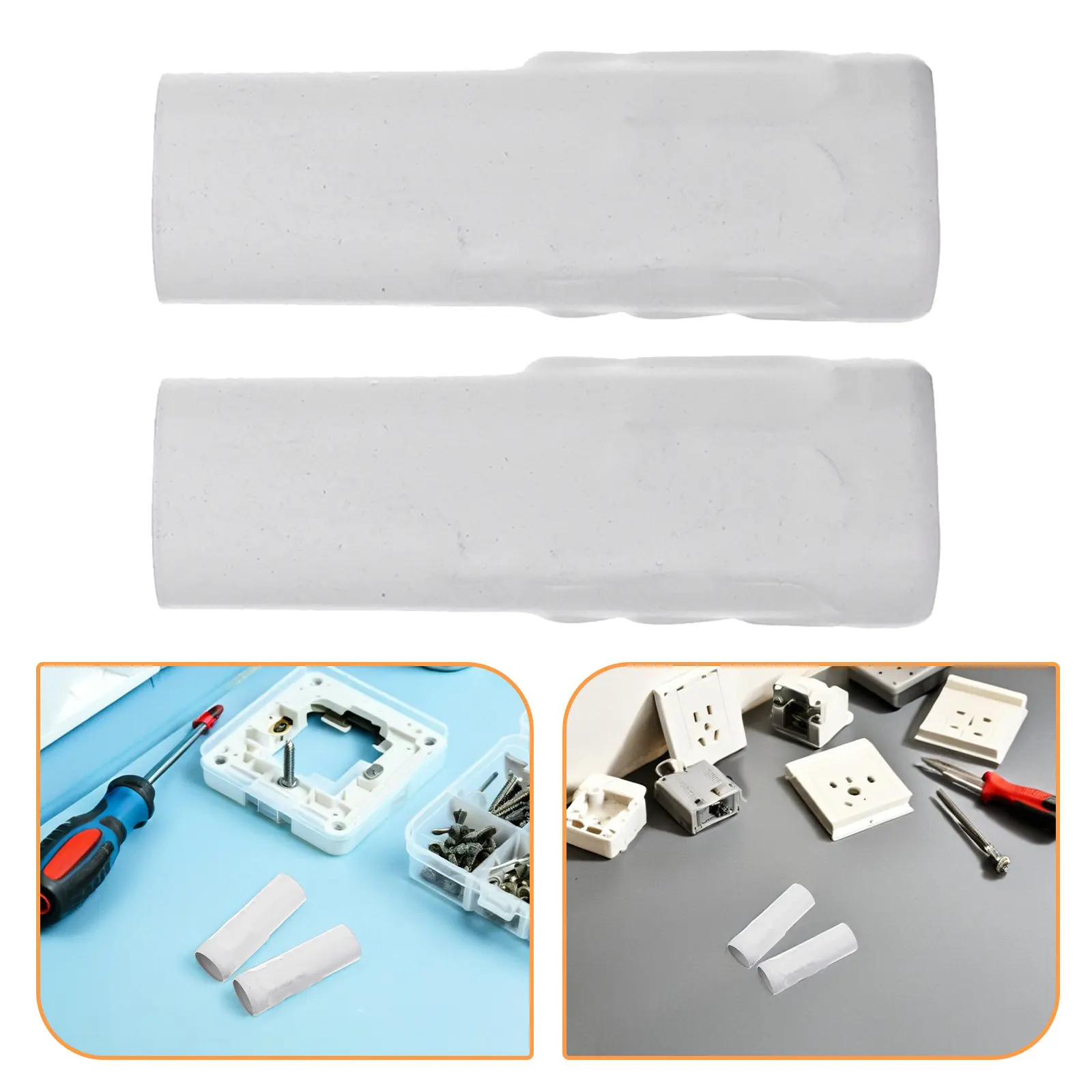 8Pcs Vintage Socket Sleeves Candelabra Base Covers for E14 Ceiling Lamps Hanging Lamp Accessories Soft Light Sleeve
