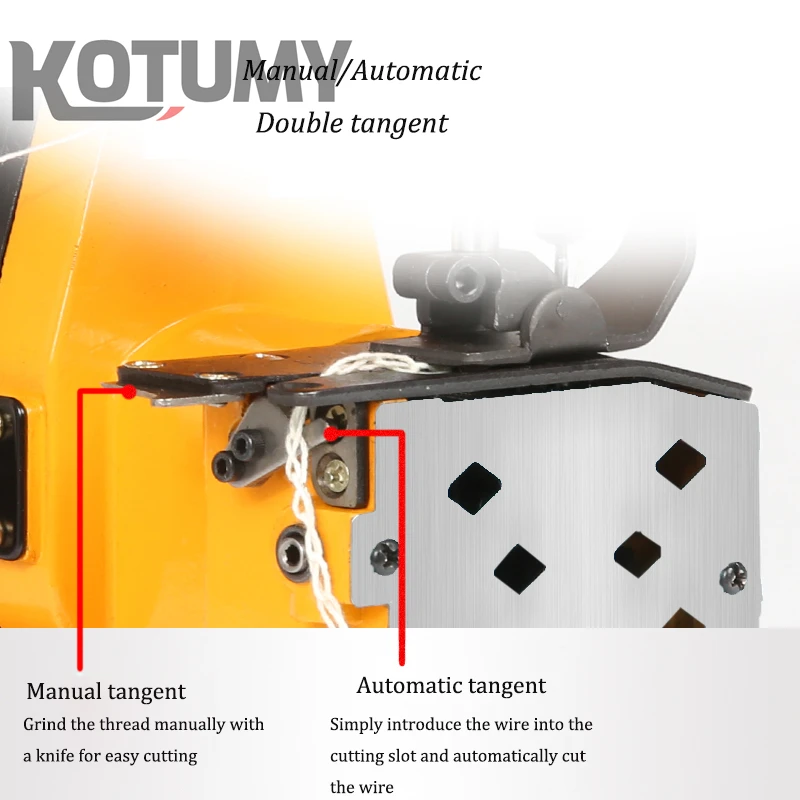 Rechargeable Sewing Machine Portable Small Lithium Battery Woven Bag Rice Bag Snake s kin Bag Sealing Machine Tools