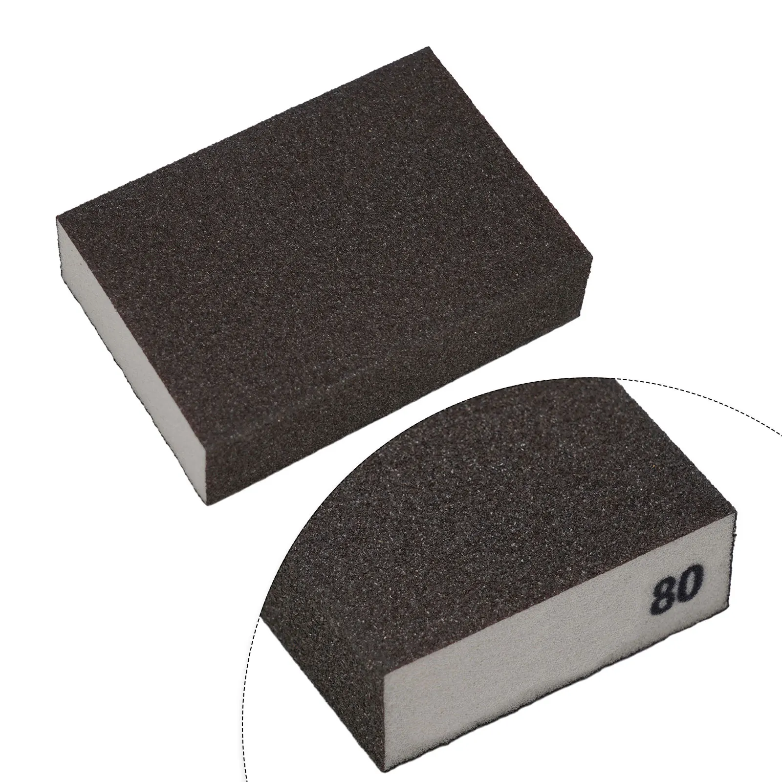 High Quality Material Brand New Practical Replaceable Home Sanding Sponge Block Power Tool Reusable 100x70x25mm