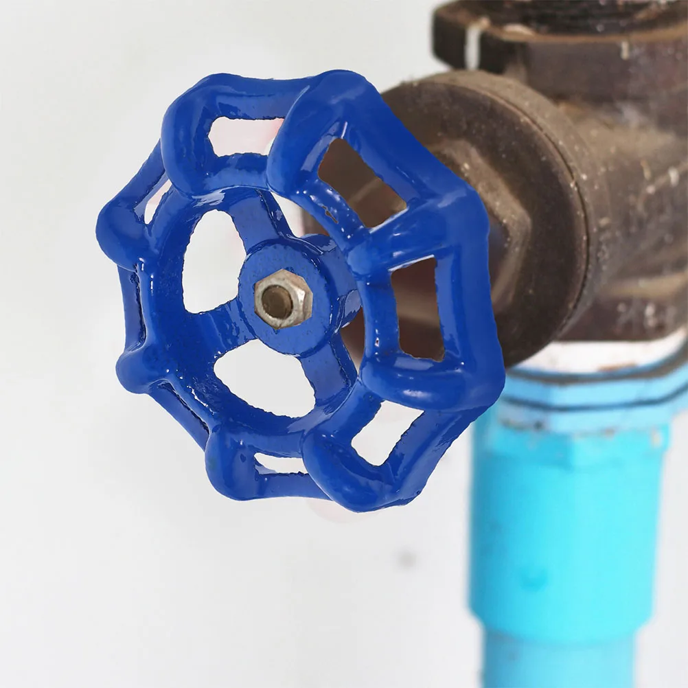 

3pcs Gate Metal Valve Handwheel Durable Cast Steel Control For Outdoor Water Faucets Industrial Commercial Use Spigot