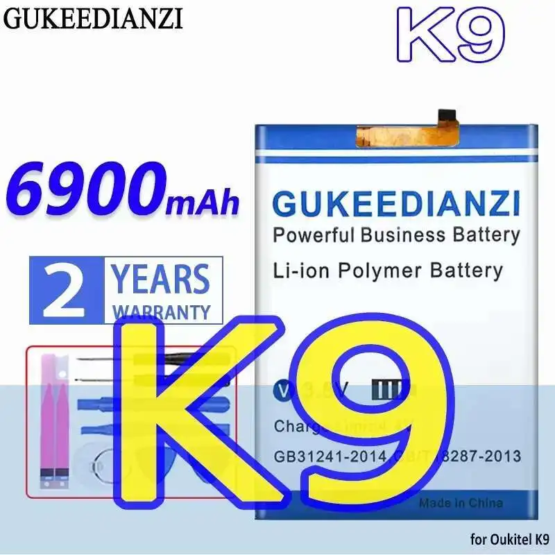 

Long-Lasting Performance Mobile Phone Battery For Oukitel K9 6900mAh