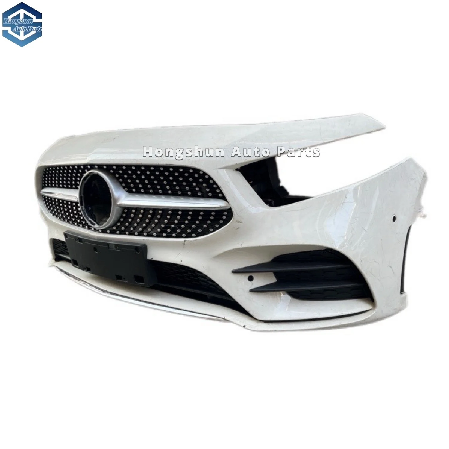 Car Parts for A-Class W177 A180 A200 A220 Body Kit Replacement A45 Front Car Bumper Side Skirts for -
