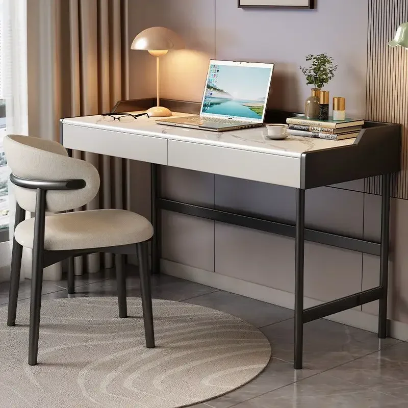 Computer Writing Office Desk Modern Book Desk Desktop Tables With Drawer Luxury Study Workstation Escritorio Oficina Furniture