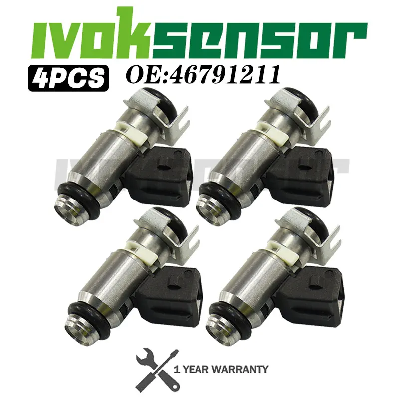 

FUEL INJECTOR For Fiat Punto Mk2 1.2 Seicento 1.1 8v PETROL 71729224 71718655 IWP 095 IWP095 IWP-095 46791211