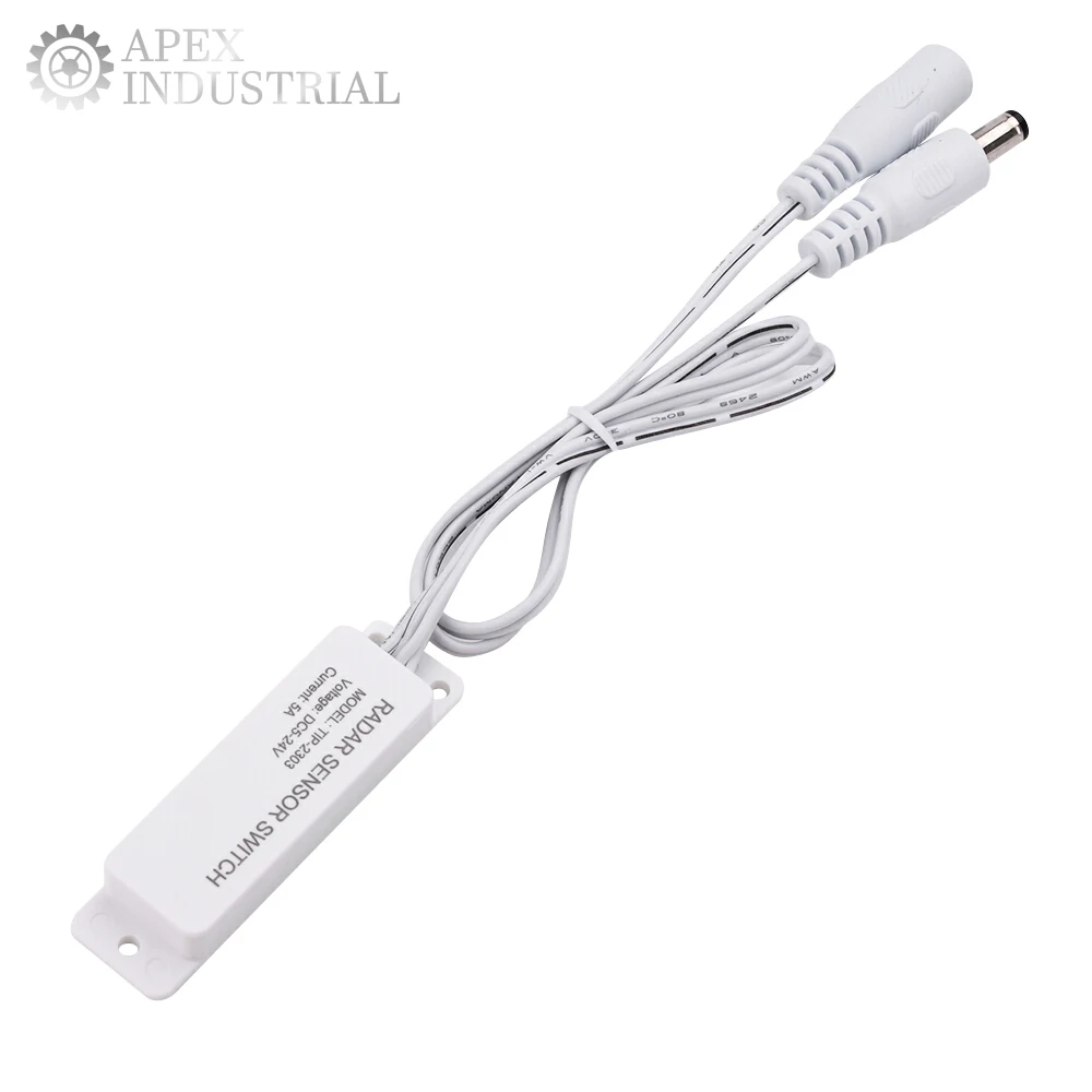 

DC 5-24V 5.8G Microwave Radar Sensor Switch Controller Human Body Induction Switch for PWM LED Monochrome Bar Light Wholesale