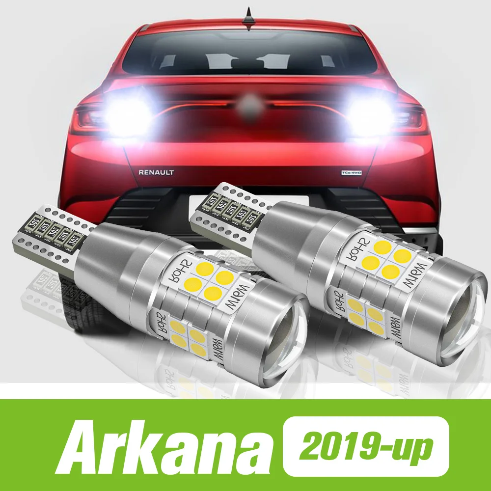 2pcs For Renault Arkana LED Reverse Light Backup Lamp 2019 2020 2021 Accessories