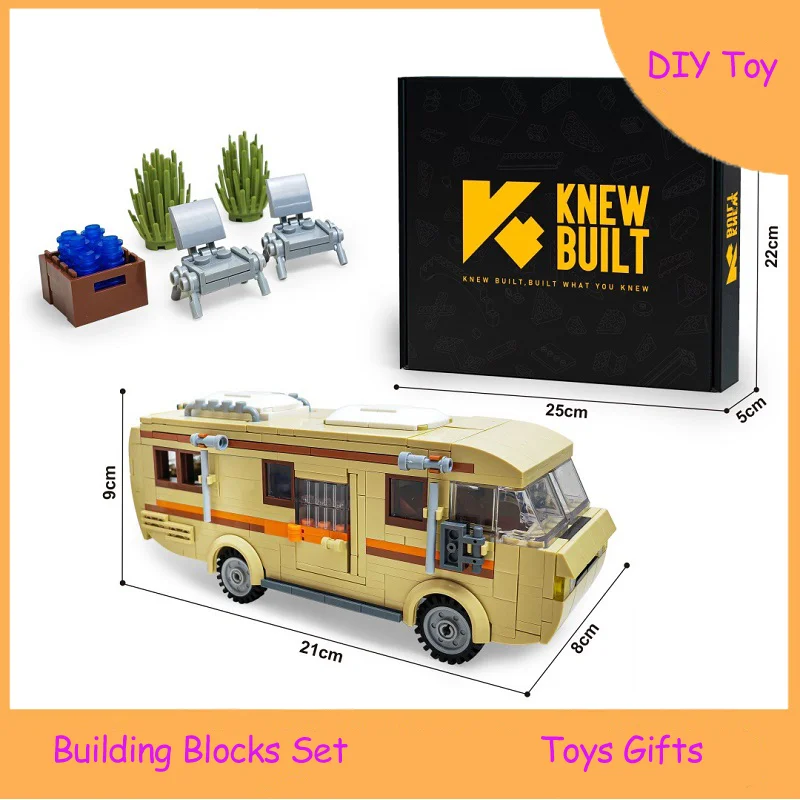 

Обучающий конструктор-автобус - сборная модель для детей, идеальный подарок на день рождения и увлекательная головоломка.