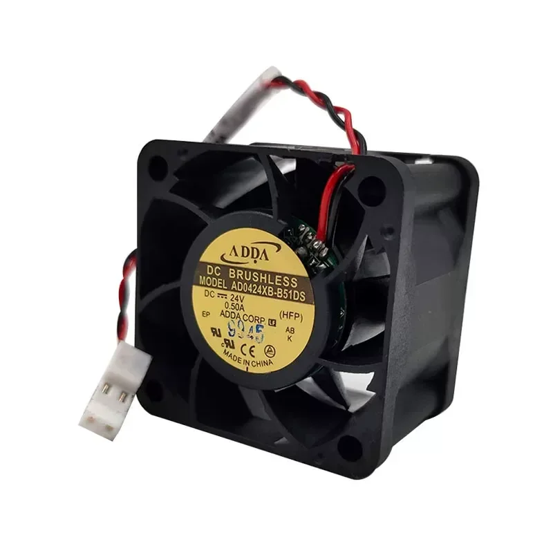 for ADDA AD0424XB-B51DS 4028 4 cm 24V 0.50A Inverter High Airflow Blower Fan