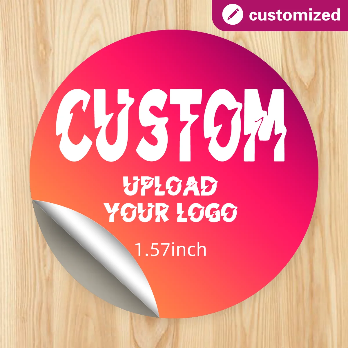 

Custom sticker and Customized LOGO/Wedding stickers/Design Your Own Stickers/Personalized stickers